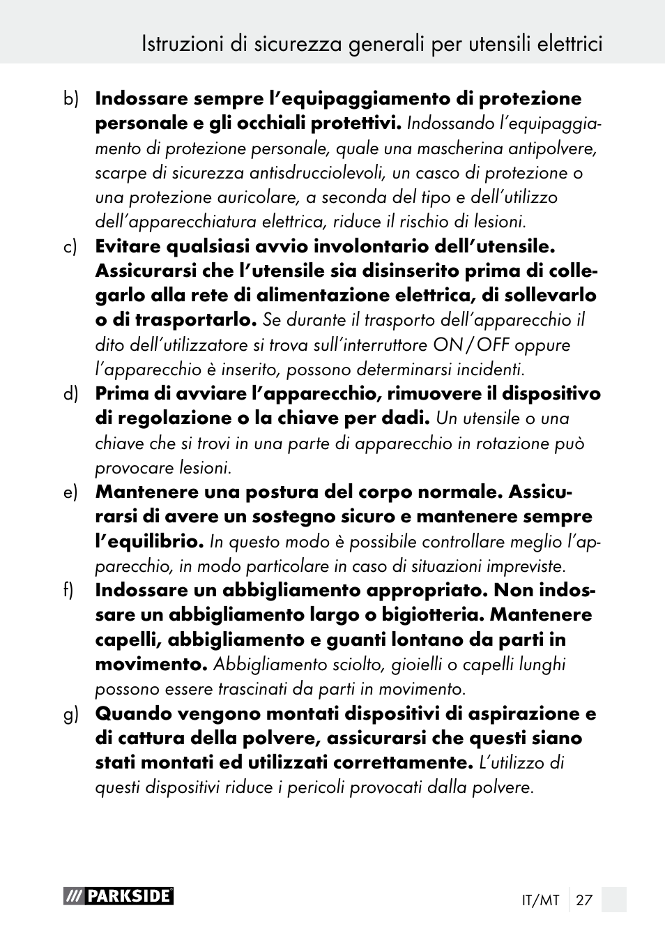 Parkside PGG 15 B1 User Manual | Page 27 / 83