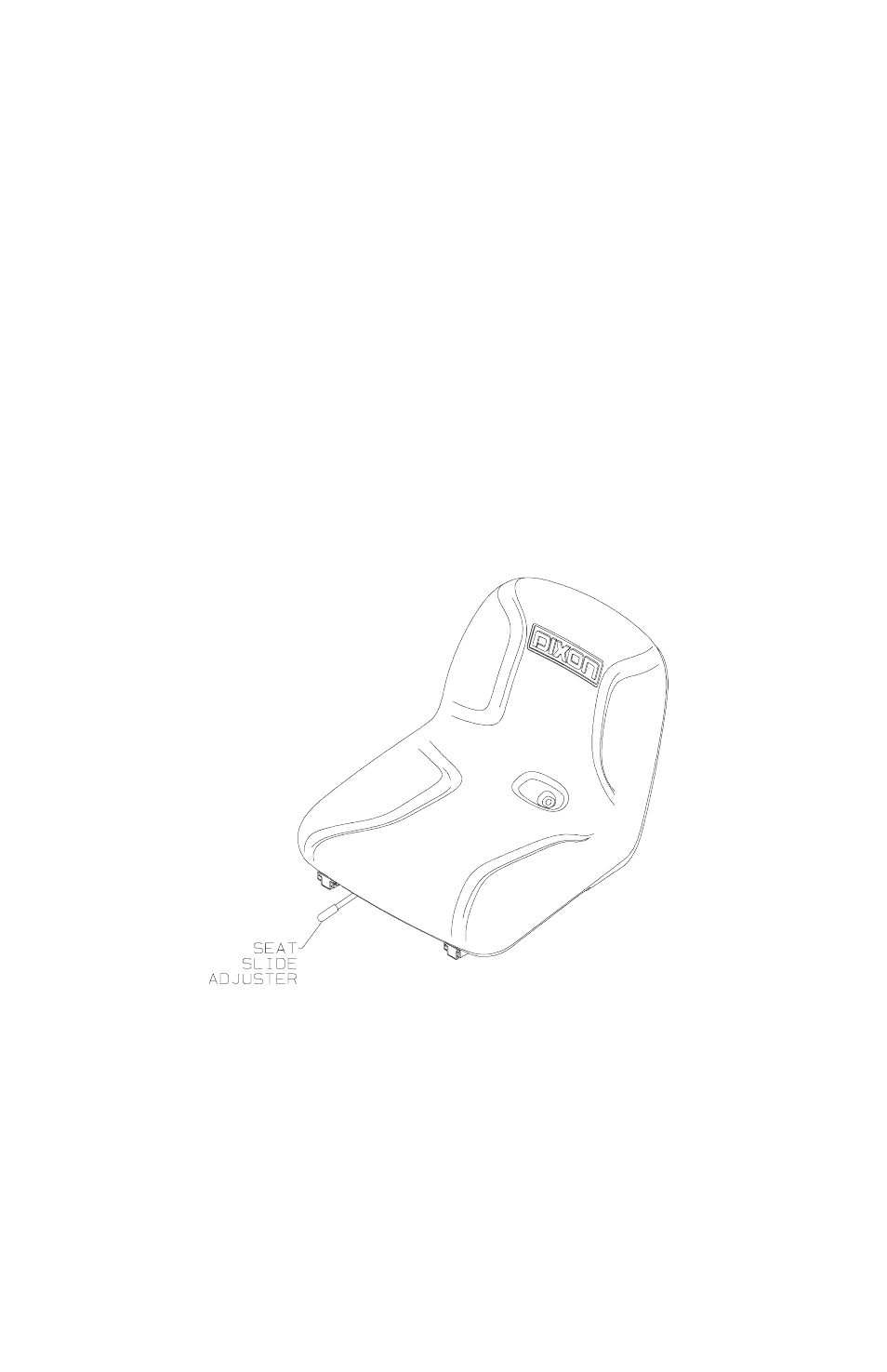 Seat adjustment instructions | Dixon ZTR RAM 50 User Manual | Page 15 / 48