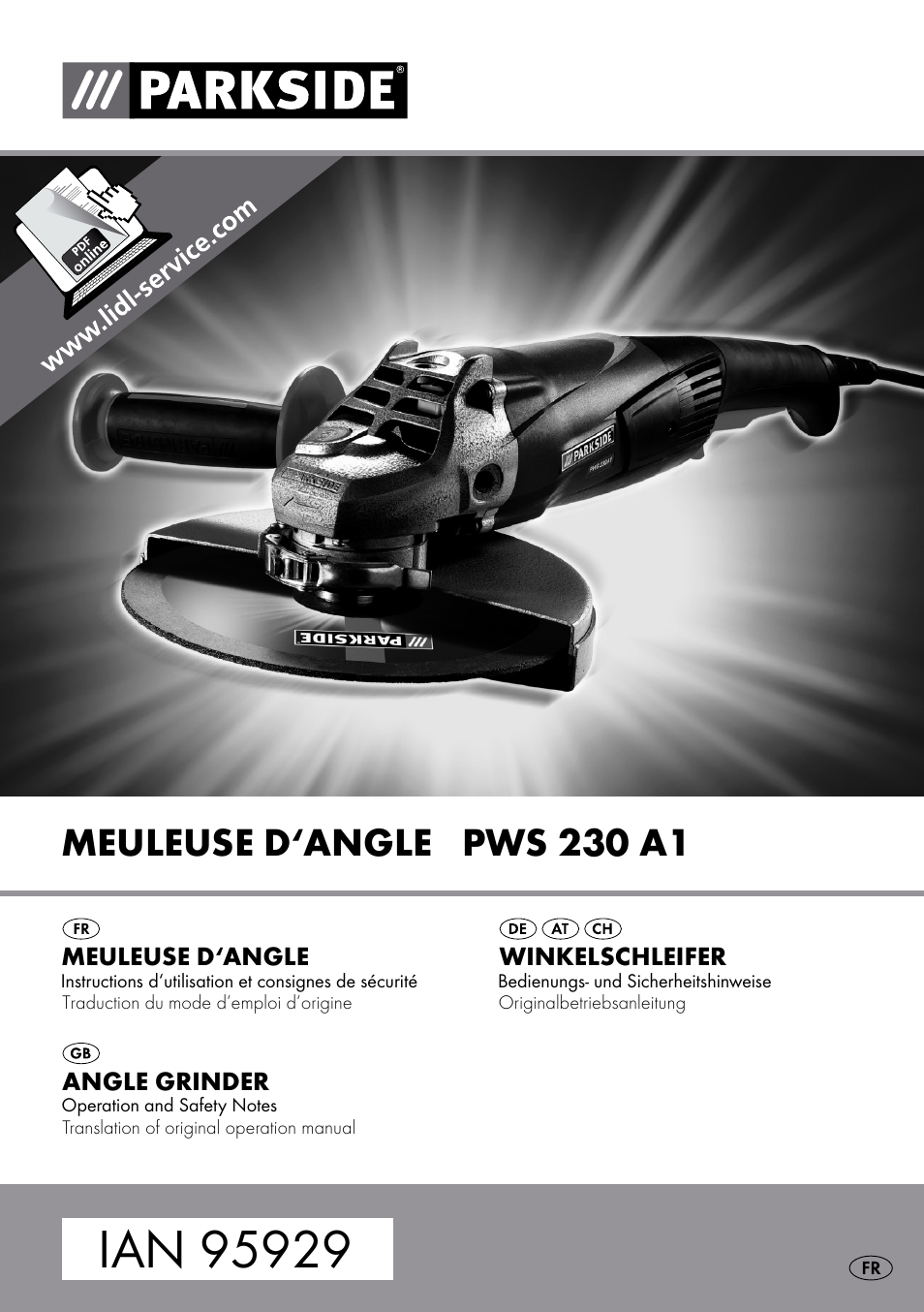 Parkside PWS 230 A1 User Manual | 46 pages