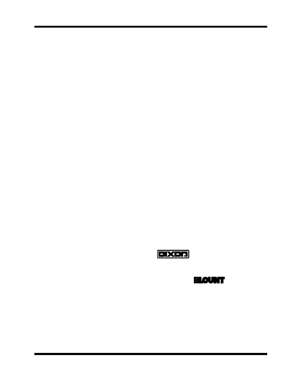 Important - read carefully | Dixon 7000 Series User Manual | Page 2 / 40