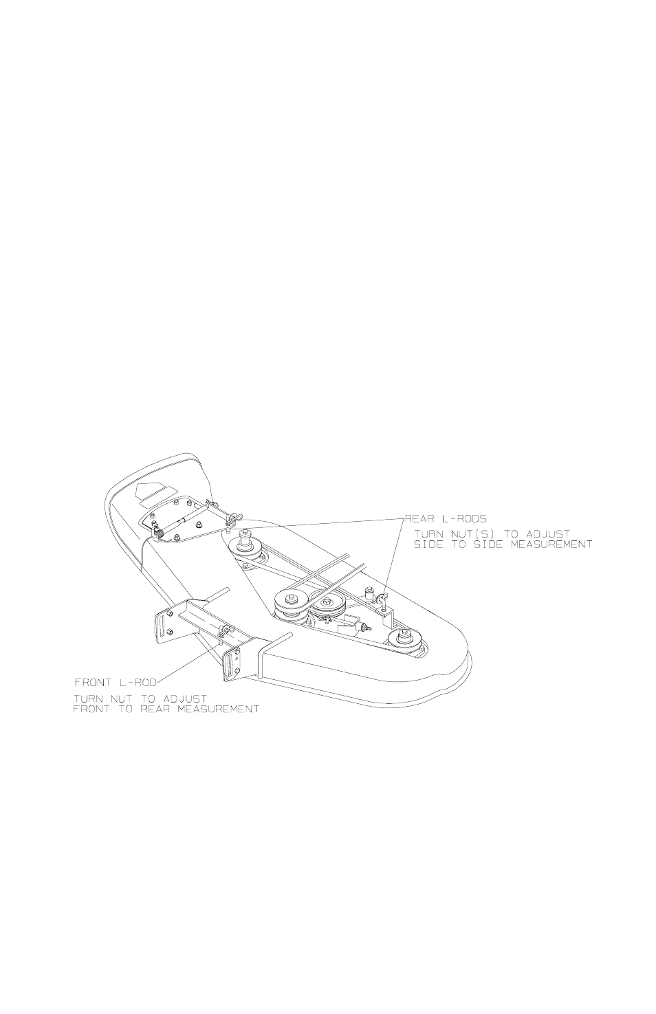 Care & maintenance, Mower deck leveling procedure (continued) | Dixon 13782-0503 User Manual | Page 39 / 52