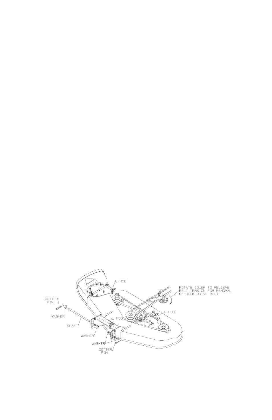 Care & maintenance, Deck removal | Dixon 13782-0503 User Manual | Page 40 / 52