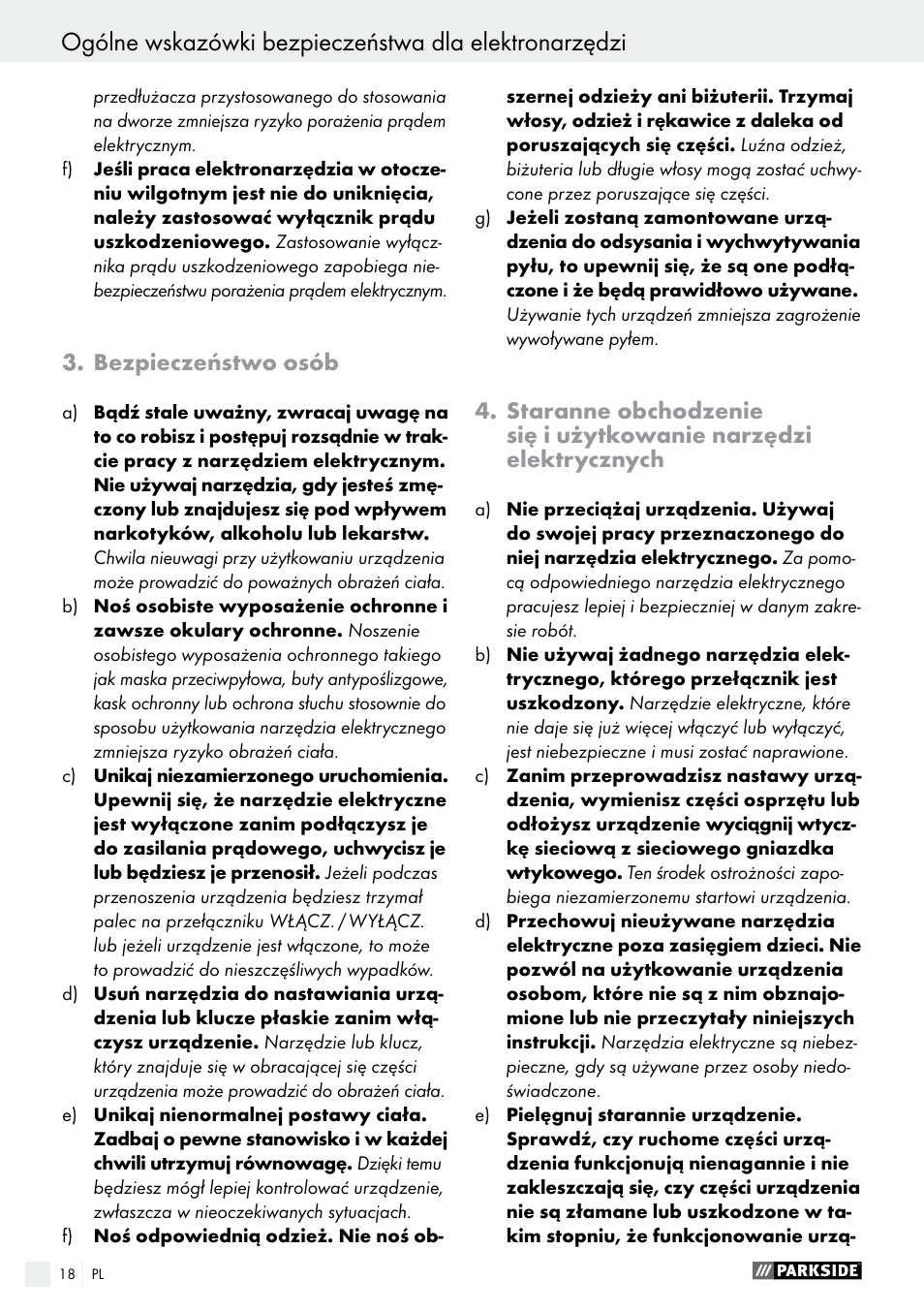 Parkside PBS 600 A1 User Manual | Page 18 / 77
