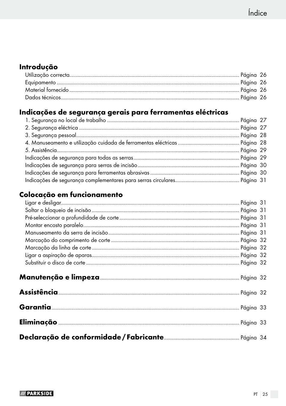 Parkside PTS 480 A1 User Manual | Page 25 / 55