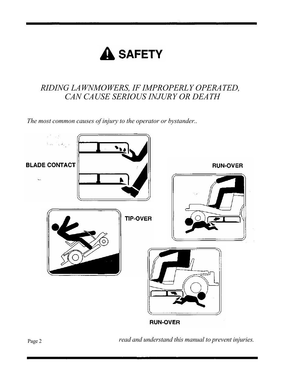 Dixon ZTR 5424 User Manual | Page 4 / 48