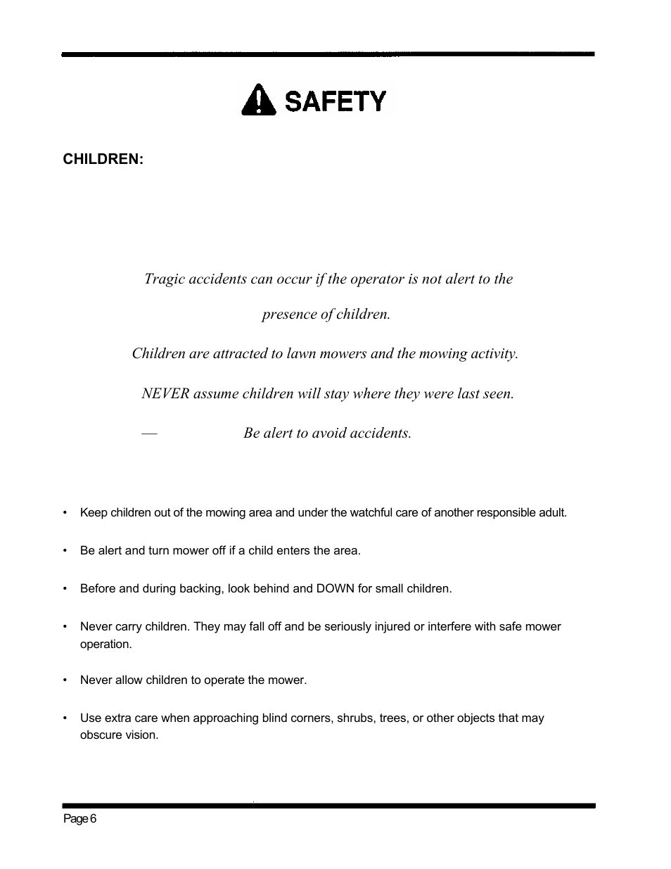 Dixon ZTR 5424 User Manual | Page 8 / 48