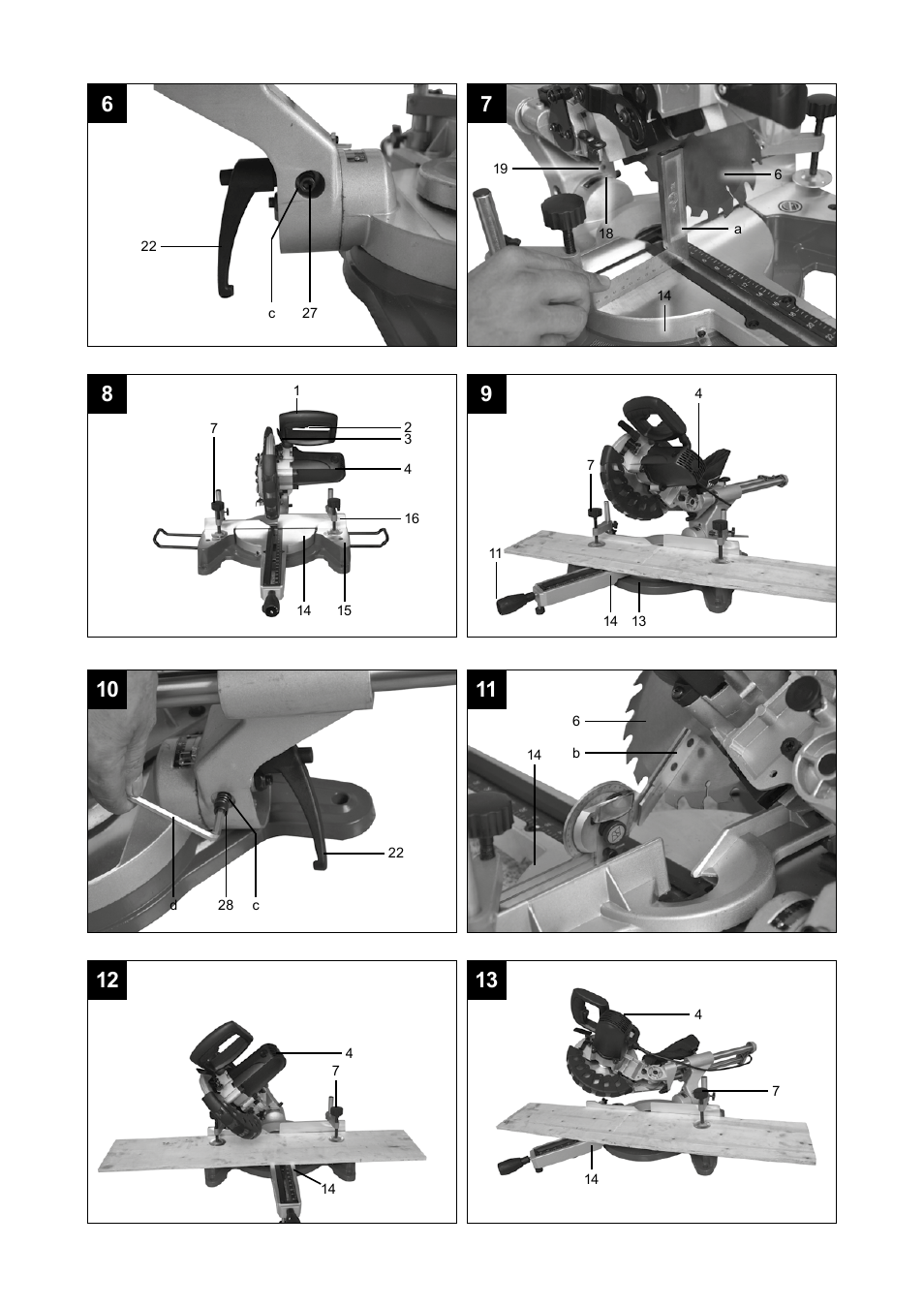 Parkside PZKS 1500 A1 User Manual | Page 4 / 100