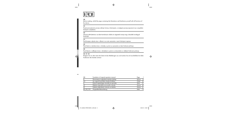 Parkside PHKS 1350 A1 User Manual | Page 2 / 88