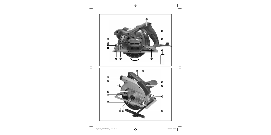 Parkside PHKS 1350 A1 User Manual | Page 3 / 88