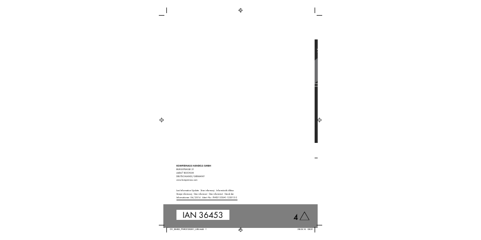 Parkside PHKS 1350 A1 User Manual | Page 88 / 88