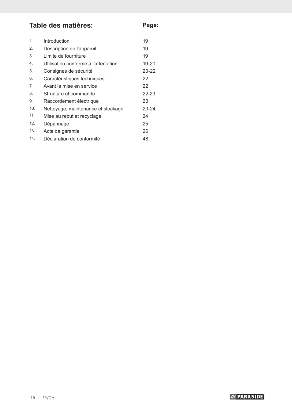 Parkside PKO 270 A1 User Manual | Page 23 / 56