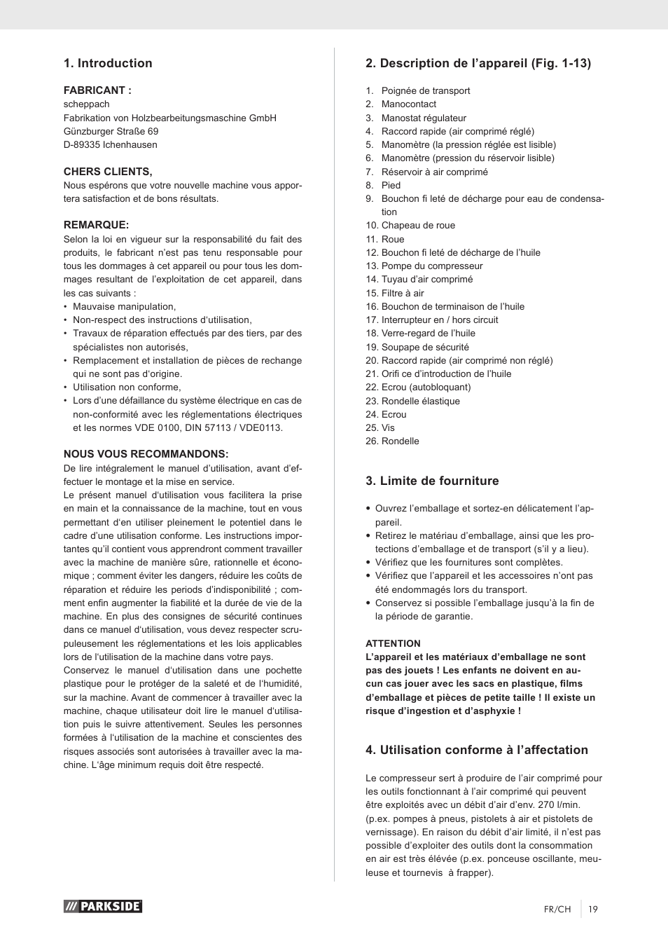 Parkside PKO 270 A1 User Manual | Page 24 / 56