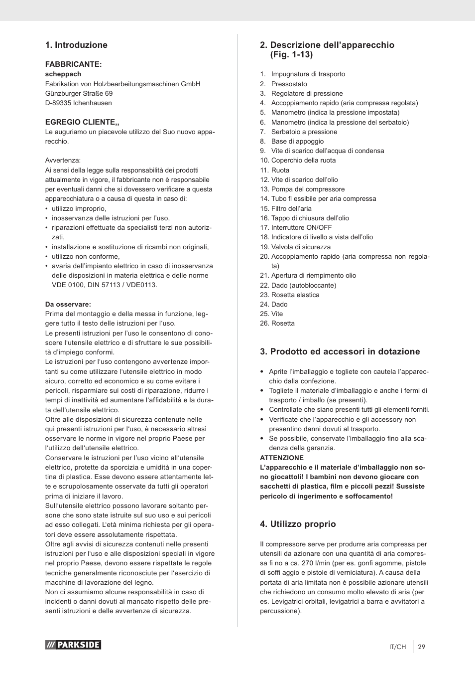 Parkside PKO 270 A1 User Manual | Page 34 / 56