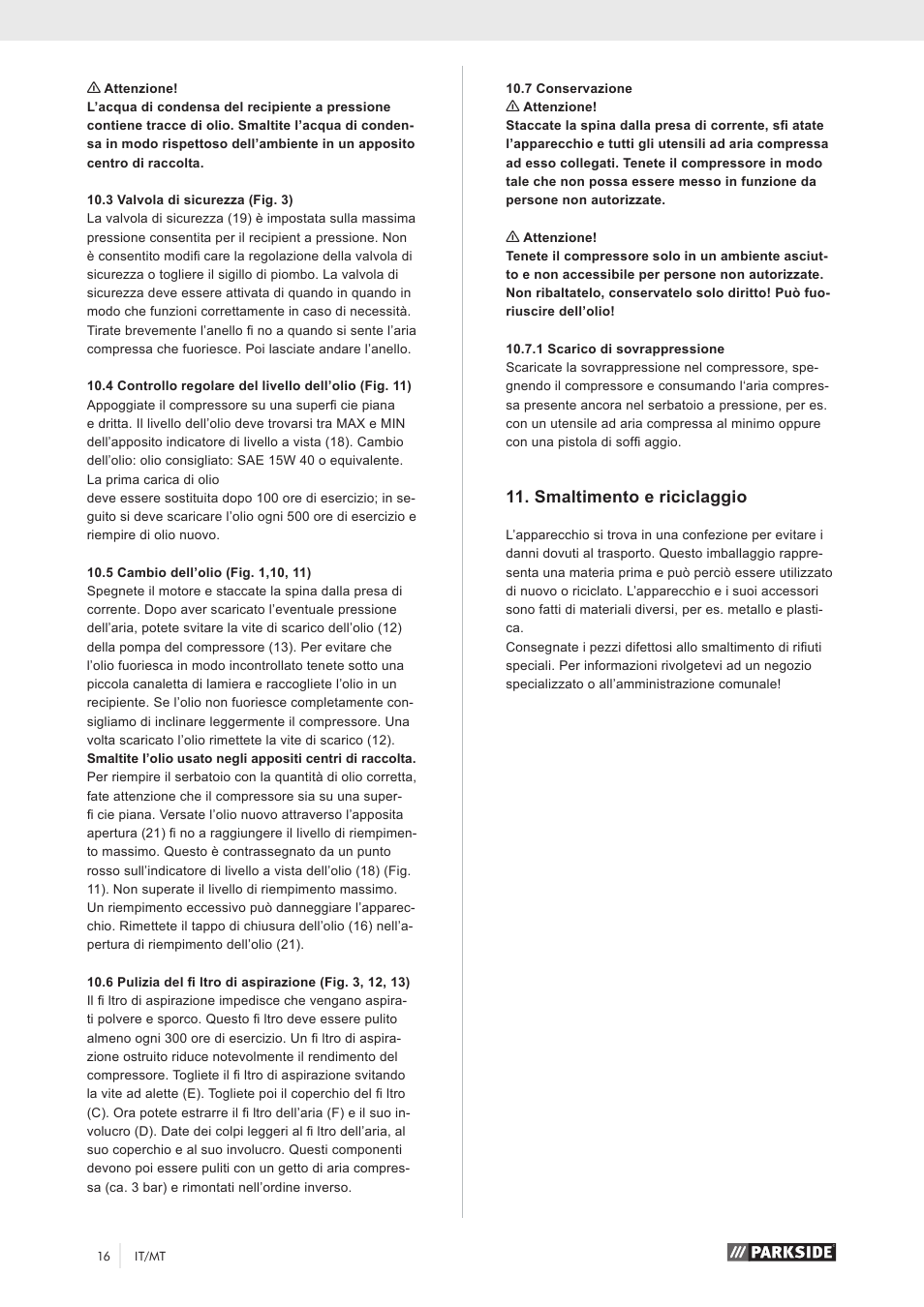 Parkside PKO 270 A1 User Manual | Page 21 / 56