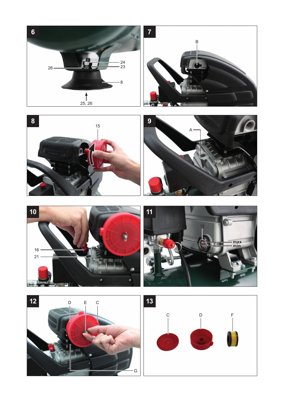 Parkside PKO 270 A1 User Manual | Page 4 / 68