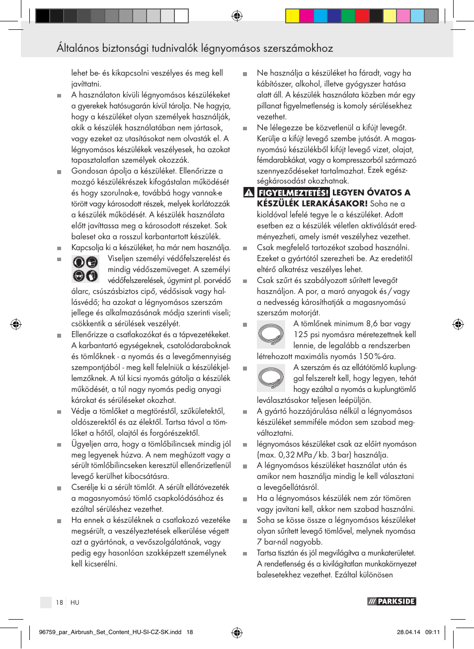 Parkside PABK 60 A1 User Manual | Page 18 / 65