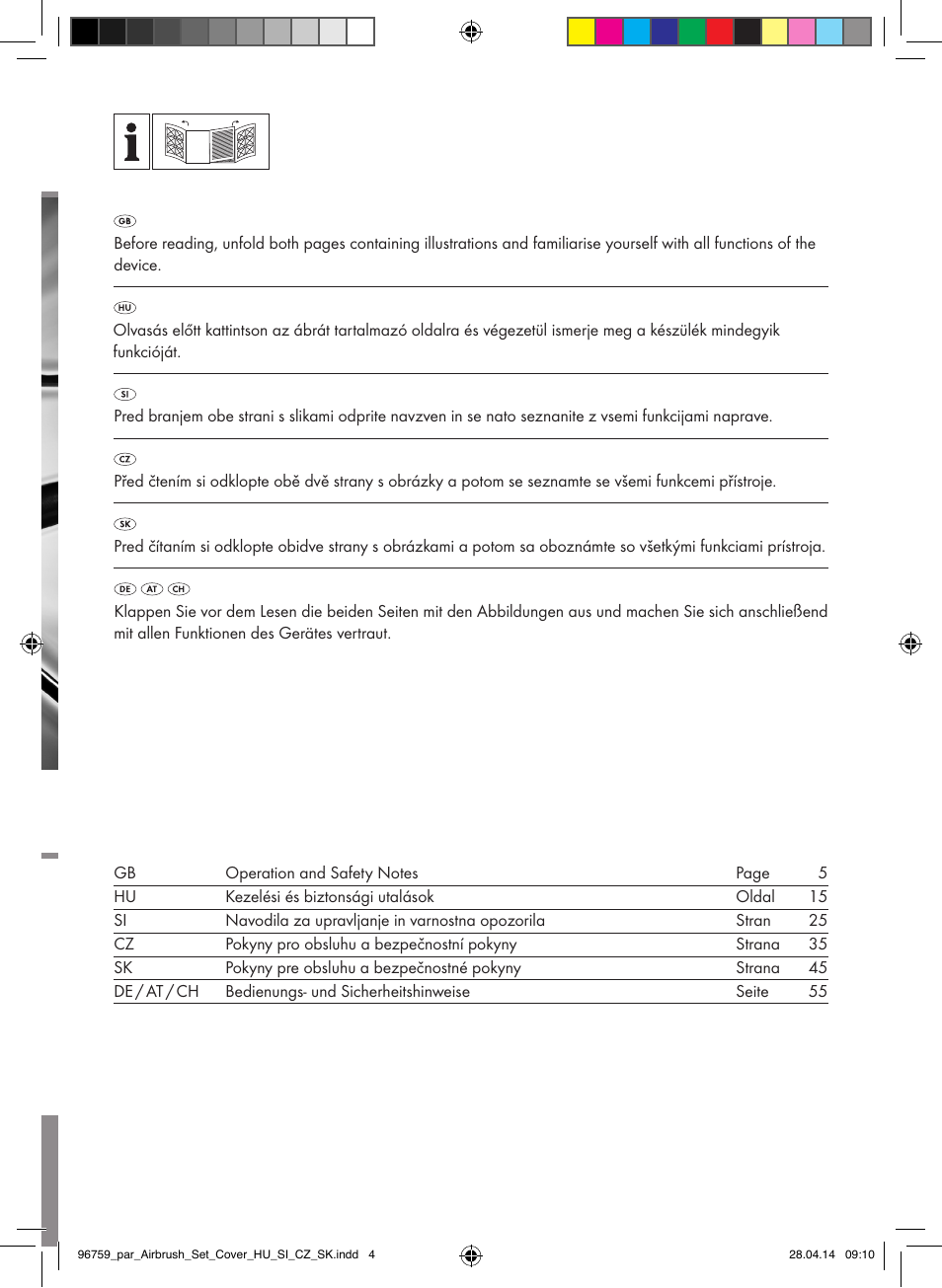 Parkside PABK 60 A1 User Manual | Page 2 / 65