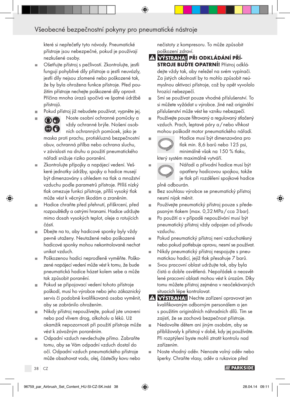 Parkside PABK 60 A1 User Manual | Page 38 / 65