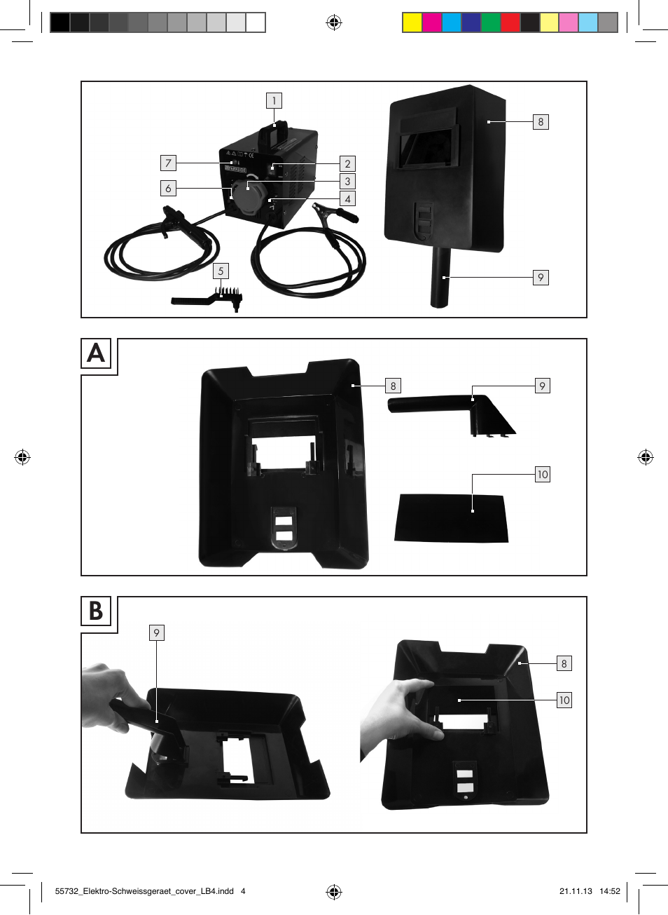 Parkside PESG 120 A1 User Manual | Page 3 / 75