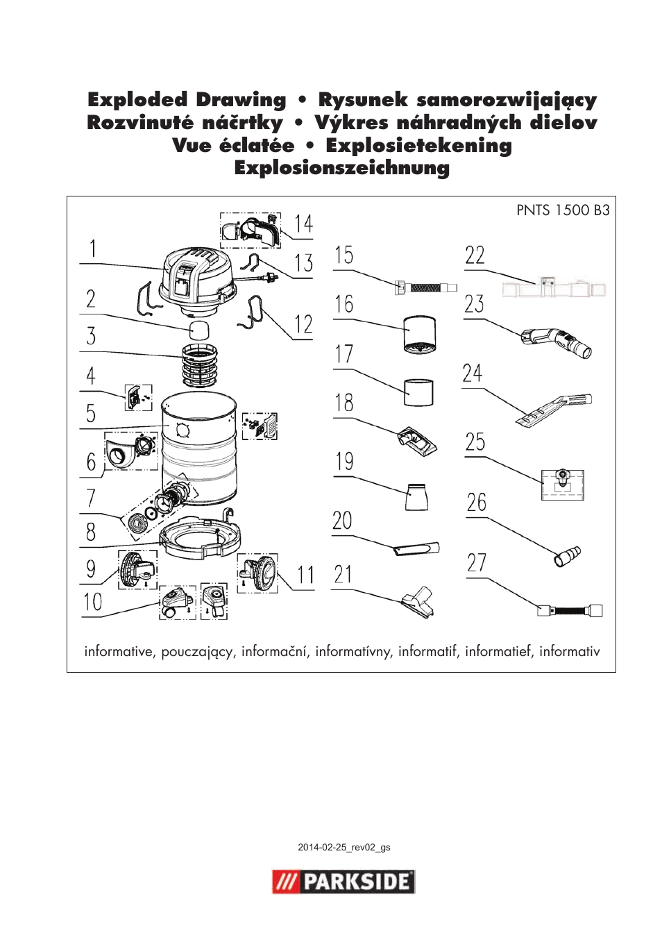 Parkside PNTS 1500 B3 User Manual | Page 97 / 100