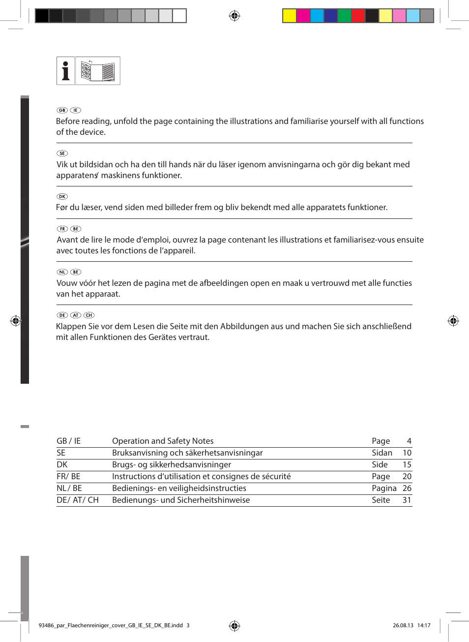 Parkside PFR 30 A1 User Manual | Page 2 / 42