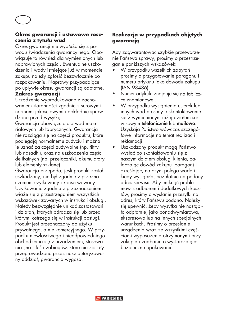 Parkside PFR 30 A1 User Manual | Page 14 / 38