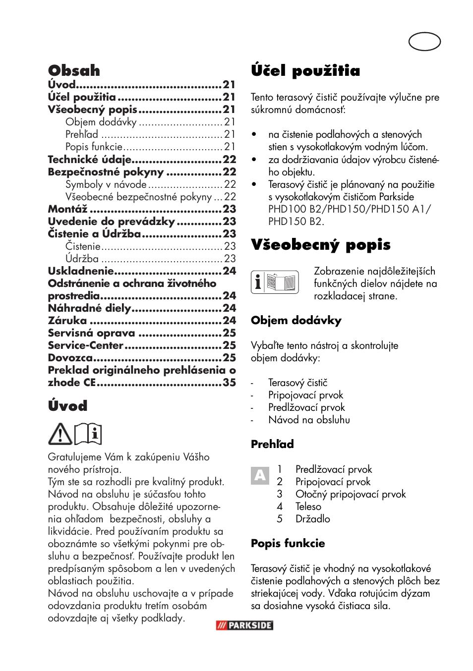 Parkside PFR 30 A1 User Manual | Page 21 / 38