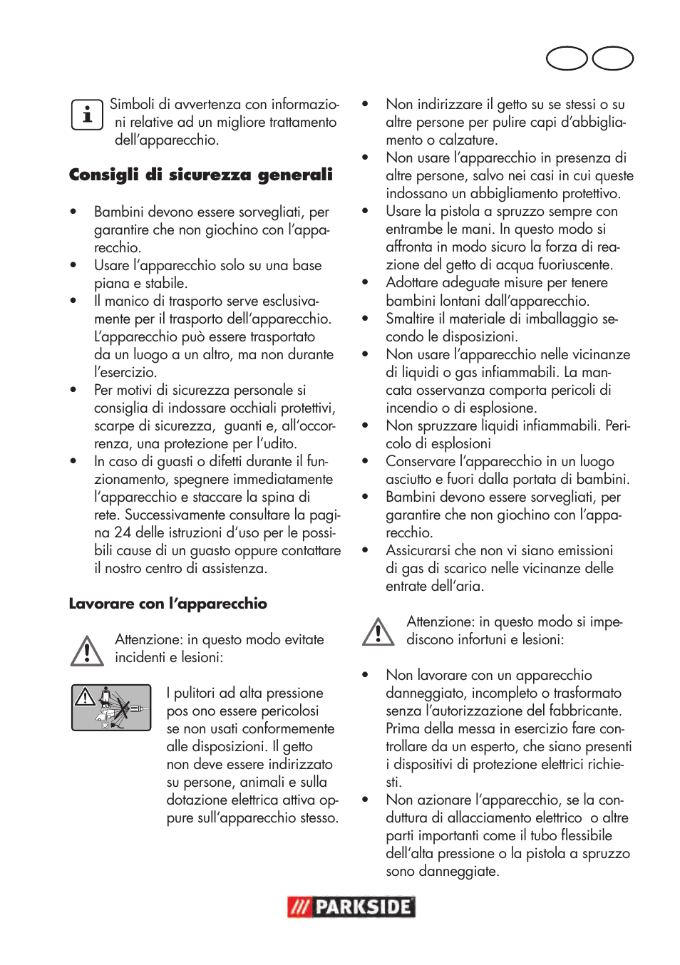 It mt | Parkside PHD 100 D2 User Manual | Page 19 / 72