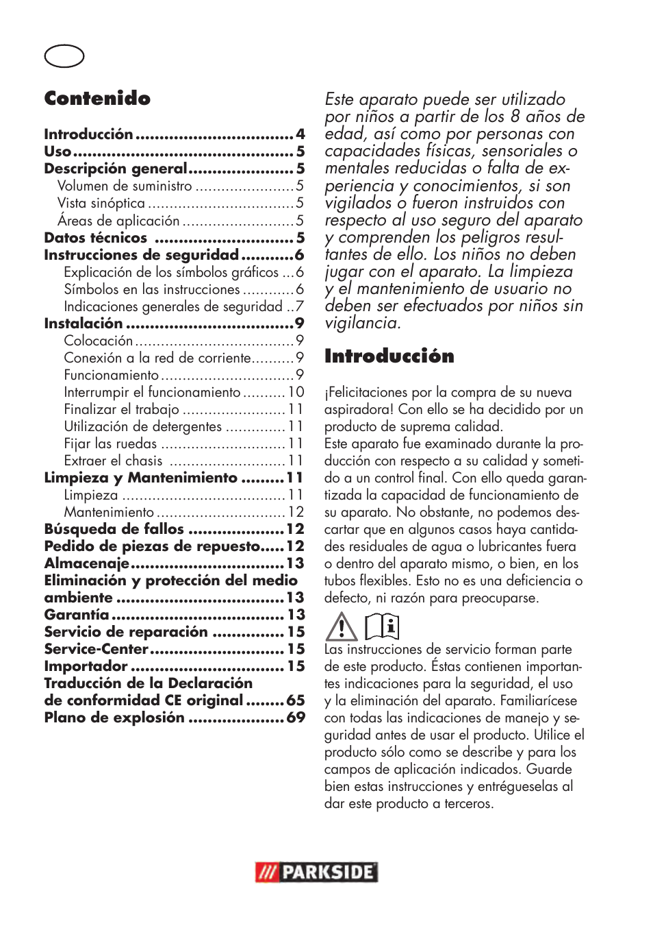 Parkside PHD 100 D2 User Manual | Page 4 / 72