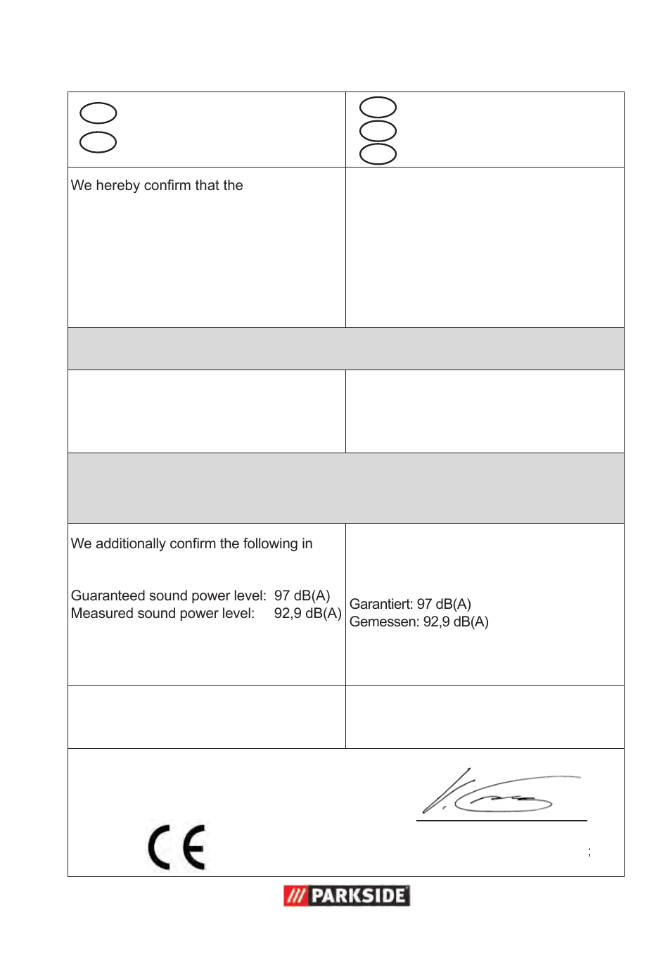 Parkside PHD 100 D2 User Manual | Page 67 / 72