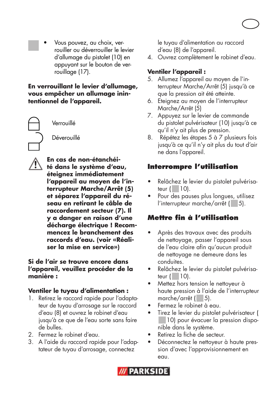 Parkside PHD 100 D2 User Manual | Page 11 / 48