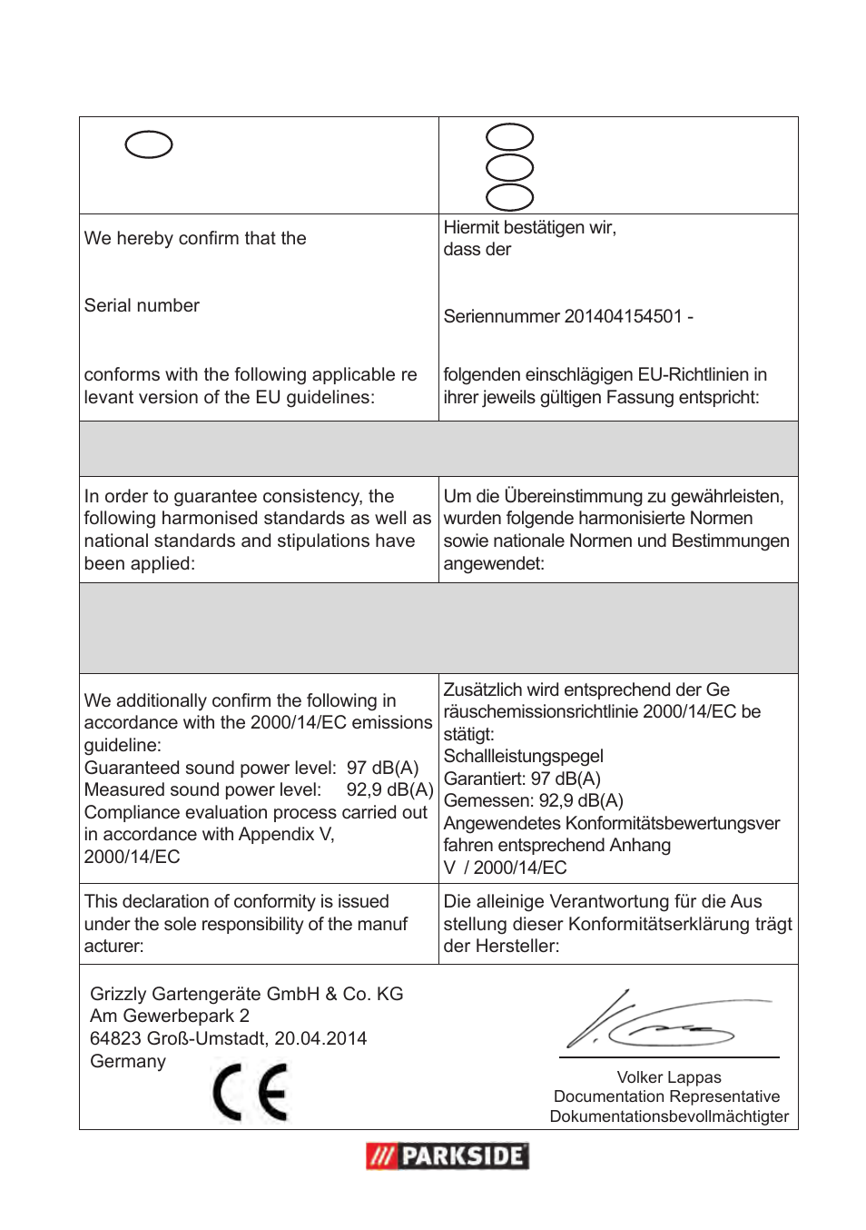 Parkside PHD 100 D2 User Manual | Page 43 / 48