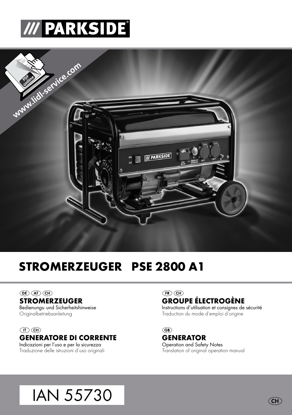 Parkside PSE 2800 A1 User Manual | 44 pages