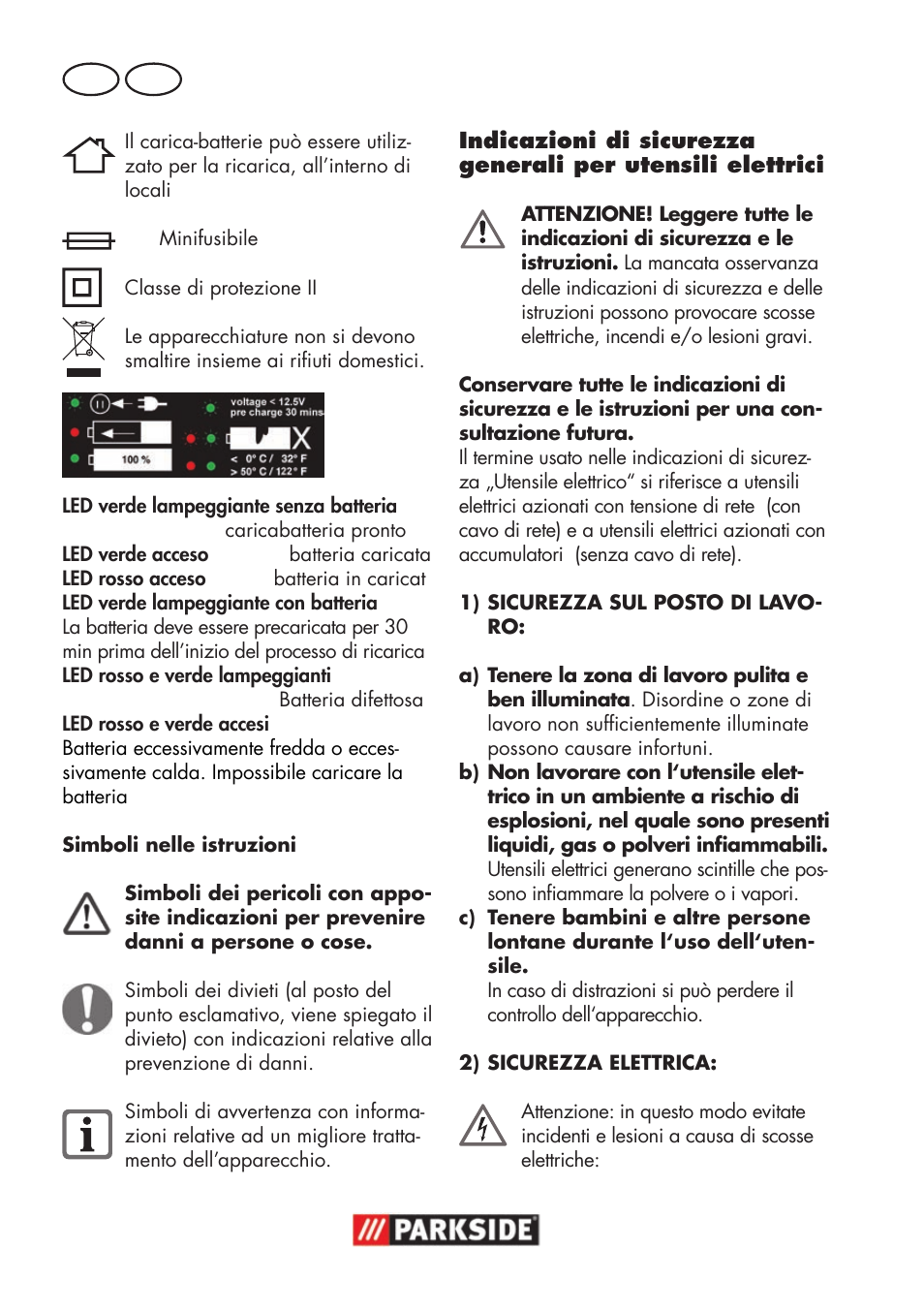 It ch | Parkside PWSA 18 A1 User Manual | Page 56 / 102