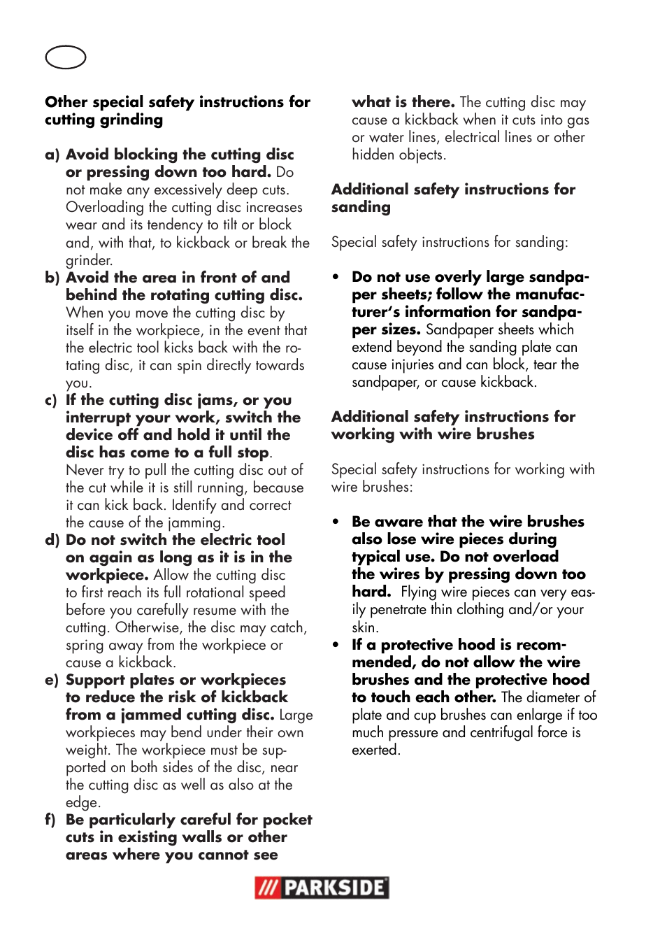 Parkside PWSA 18 A1 User Manual | Page 88 / 102