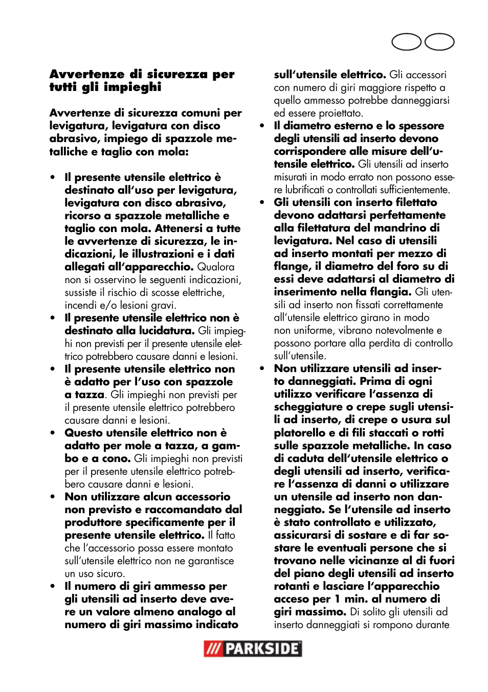 It mt | Parkside PWSA 18 A1 User Manual | Page 13 / 78
