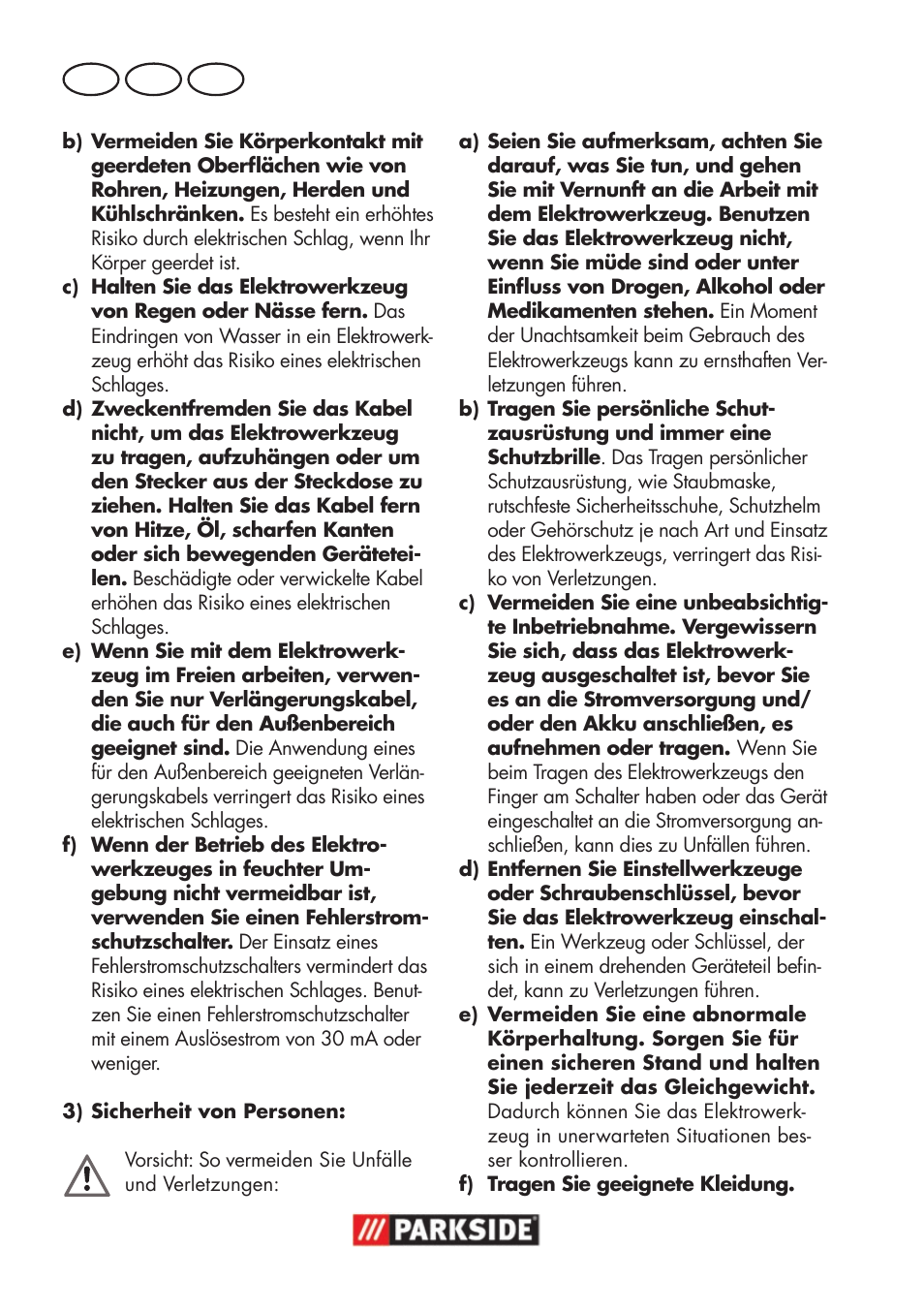 De at ch | Parkside PWSA 18 A1 User Manual | Page 146 / 170