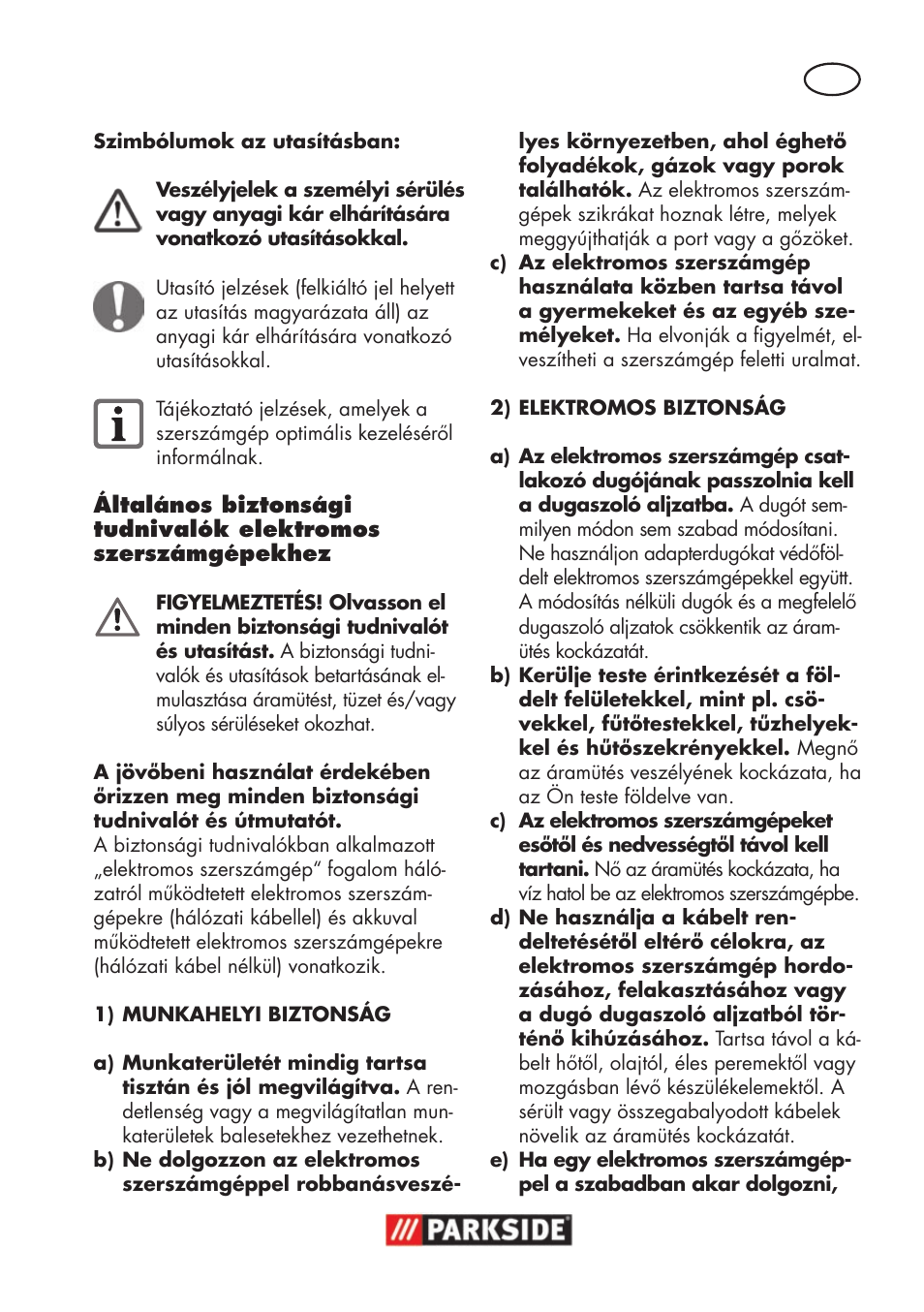 Parkside PWSA 18 A1 User Manual | Page 55 / 170