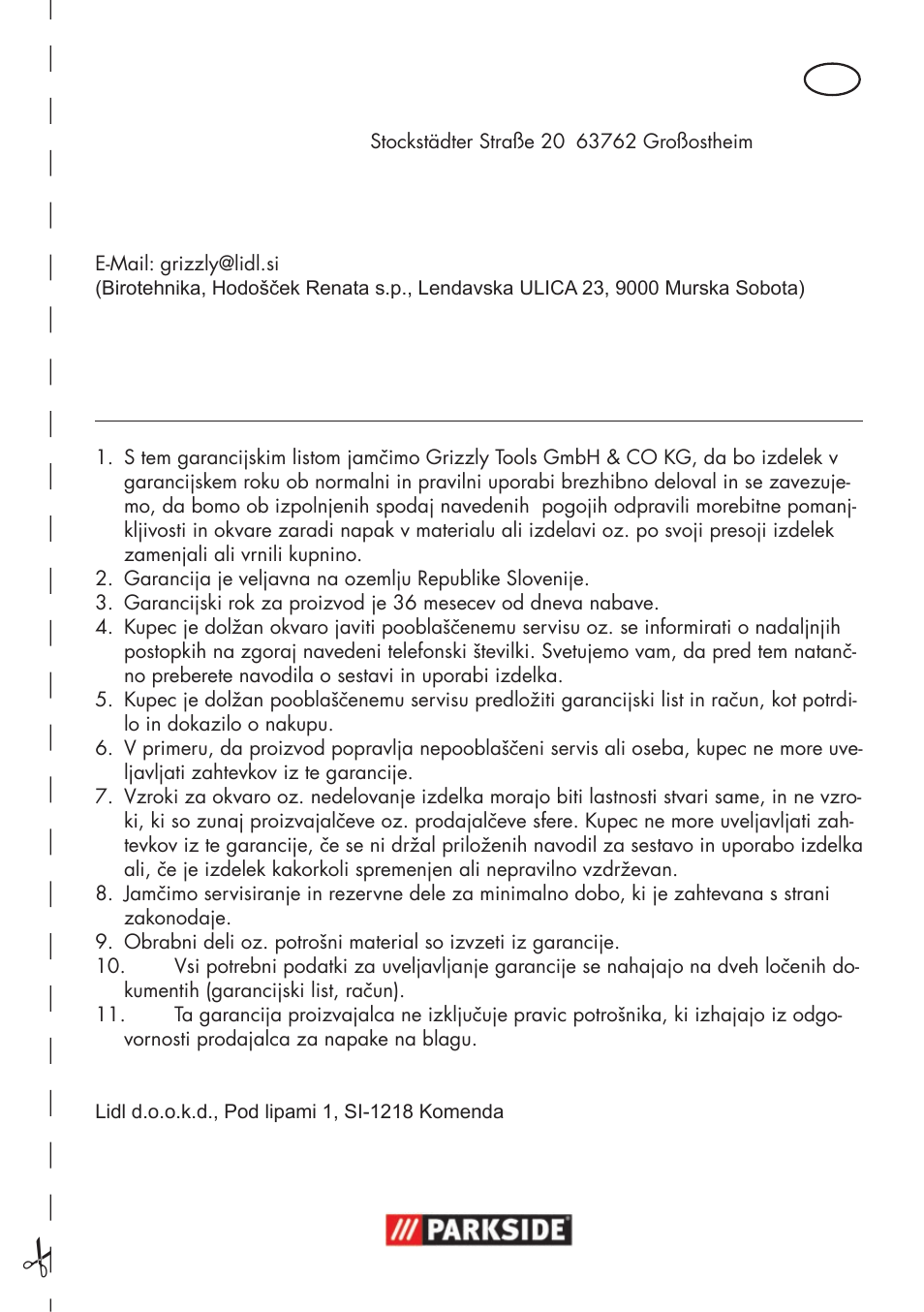 Parkside PWSA 18 A1 User Manual | Page 95 / 170