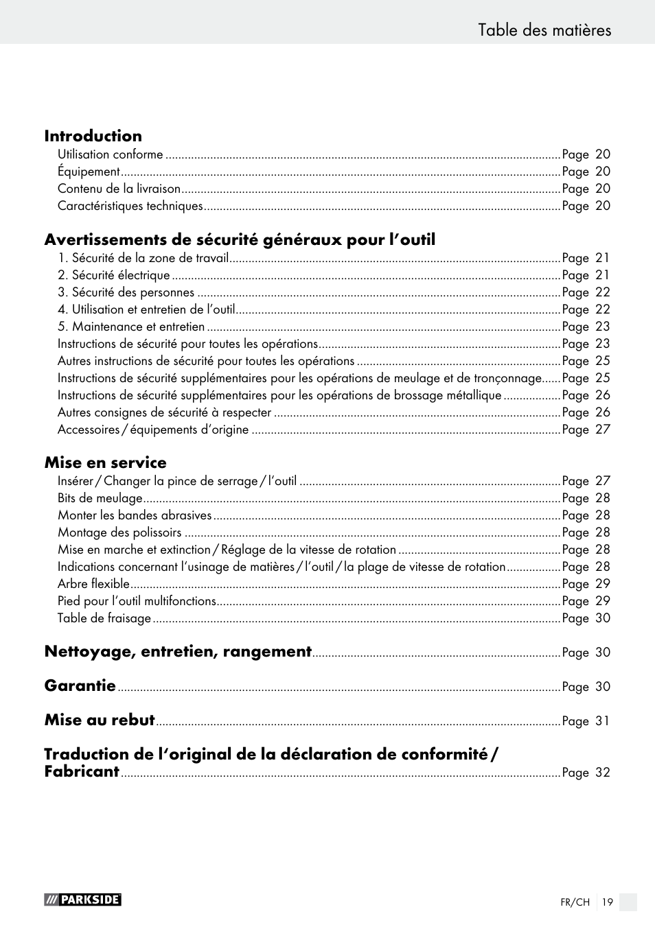 Parkside PFBS 160 A1 User Manual | Page 19 / 59