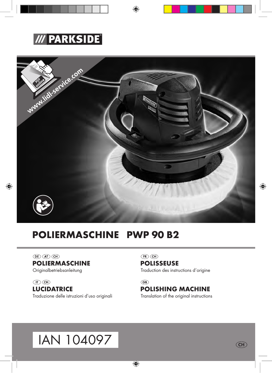 Parkside PWP 90 B2 User Manual | 50 pages