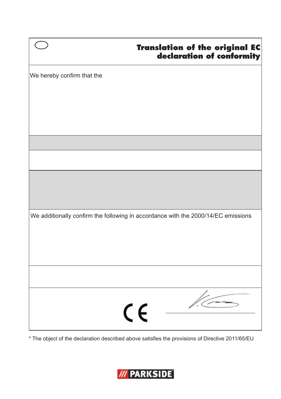 Parkside PWP 90 B2 User Manual | Page 49 / 50