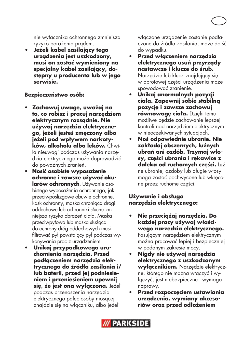 Parkside PWP 90 B2 User Manual | Page 17 / 70
