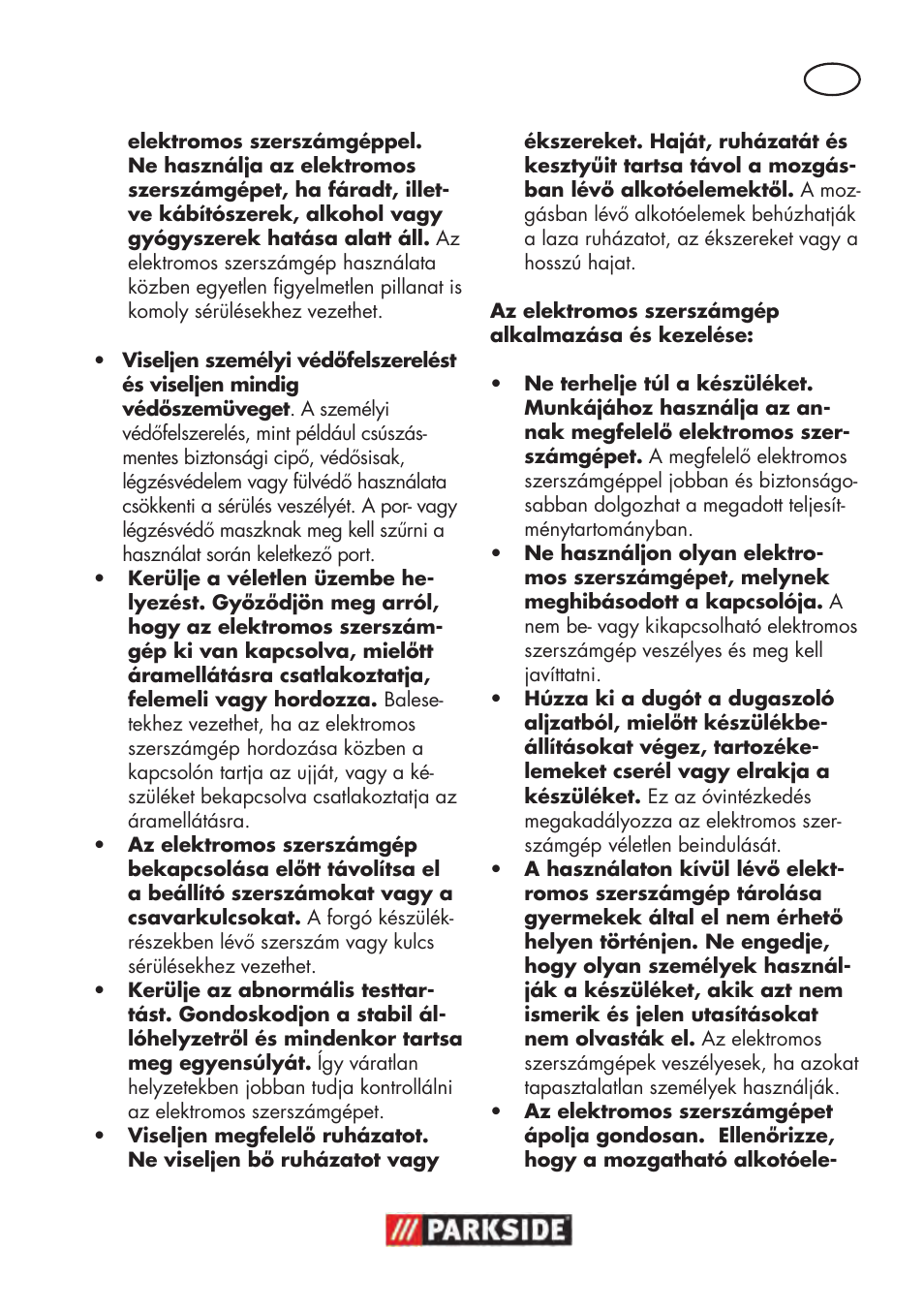 Parkside PWP 90 B2 User Manual | Page 27 / 70