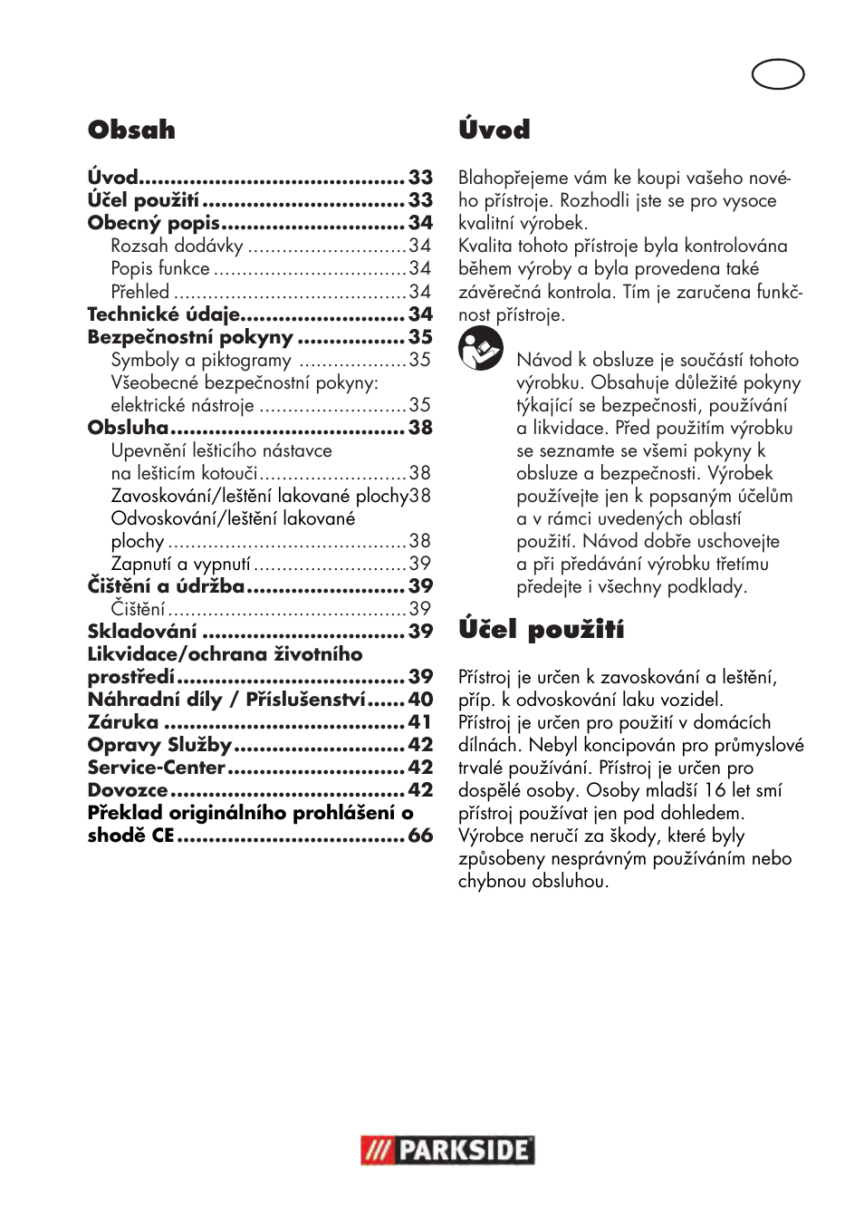 Parkside PWP 90 B2 User Manual | Page 33 / 70