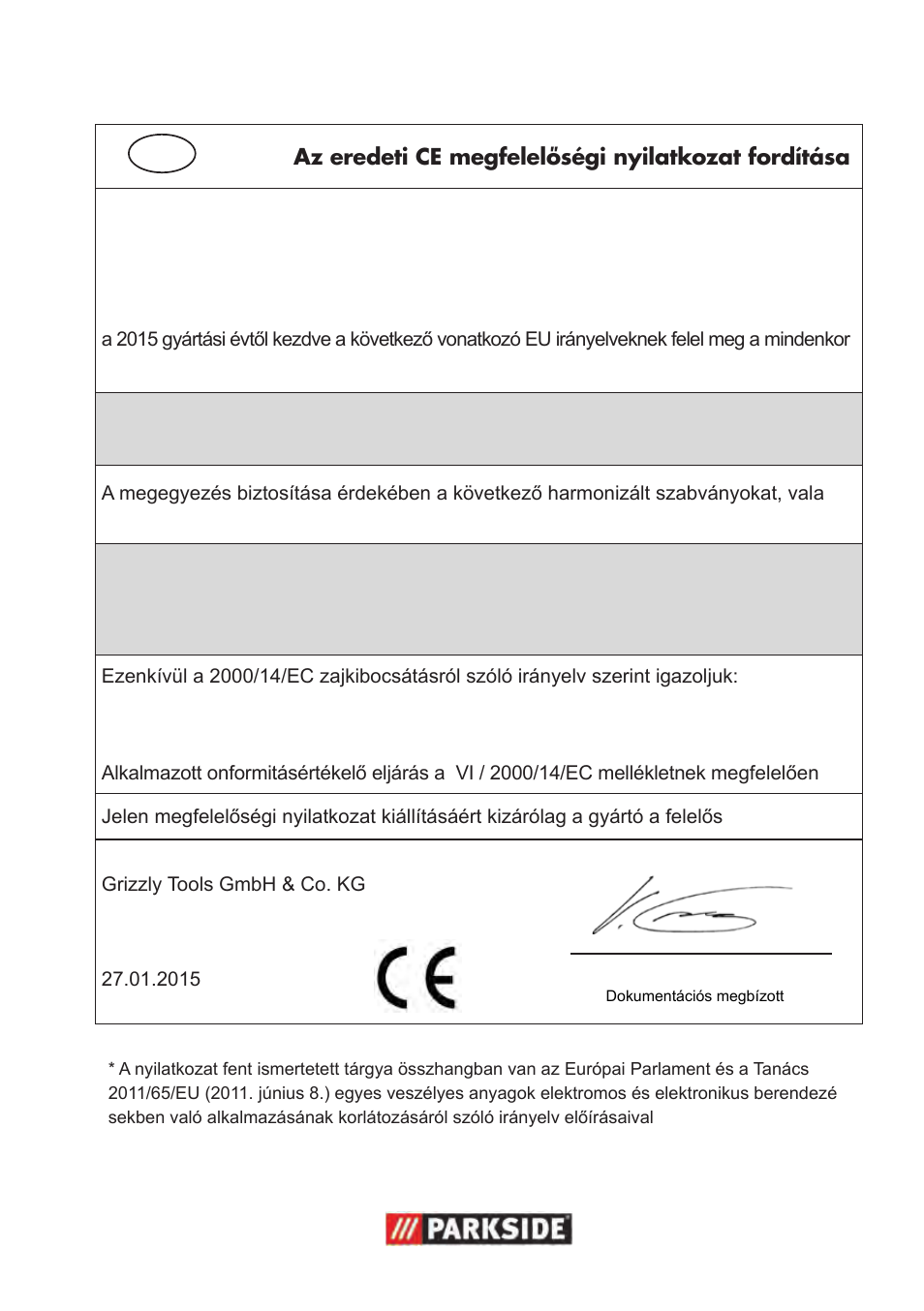 Parkside PWP 90 B2 User Manual | Page 65 / 70