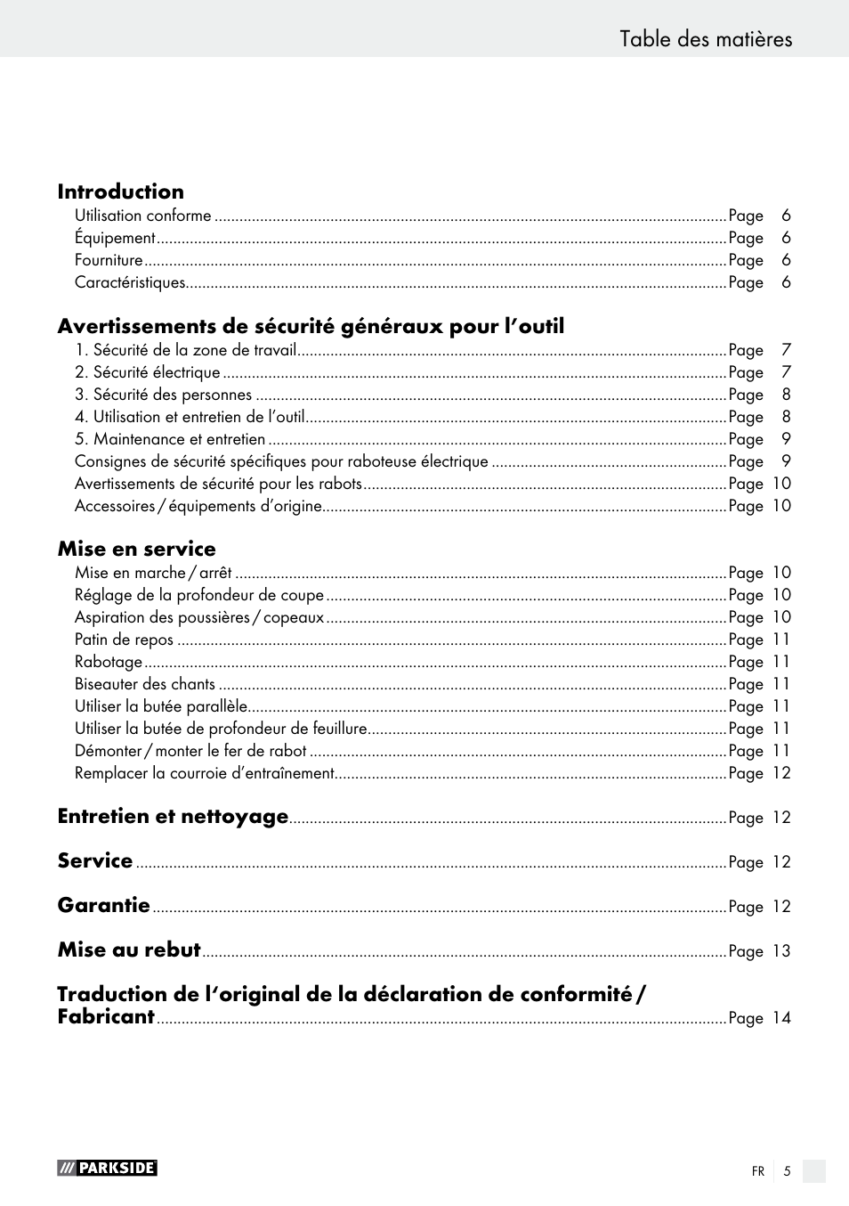 Parkside PEH 30 A1 User Manual | Page 5 / 34