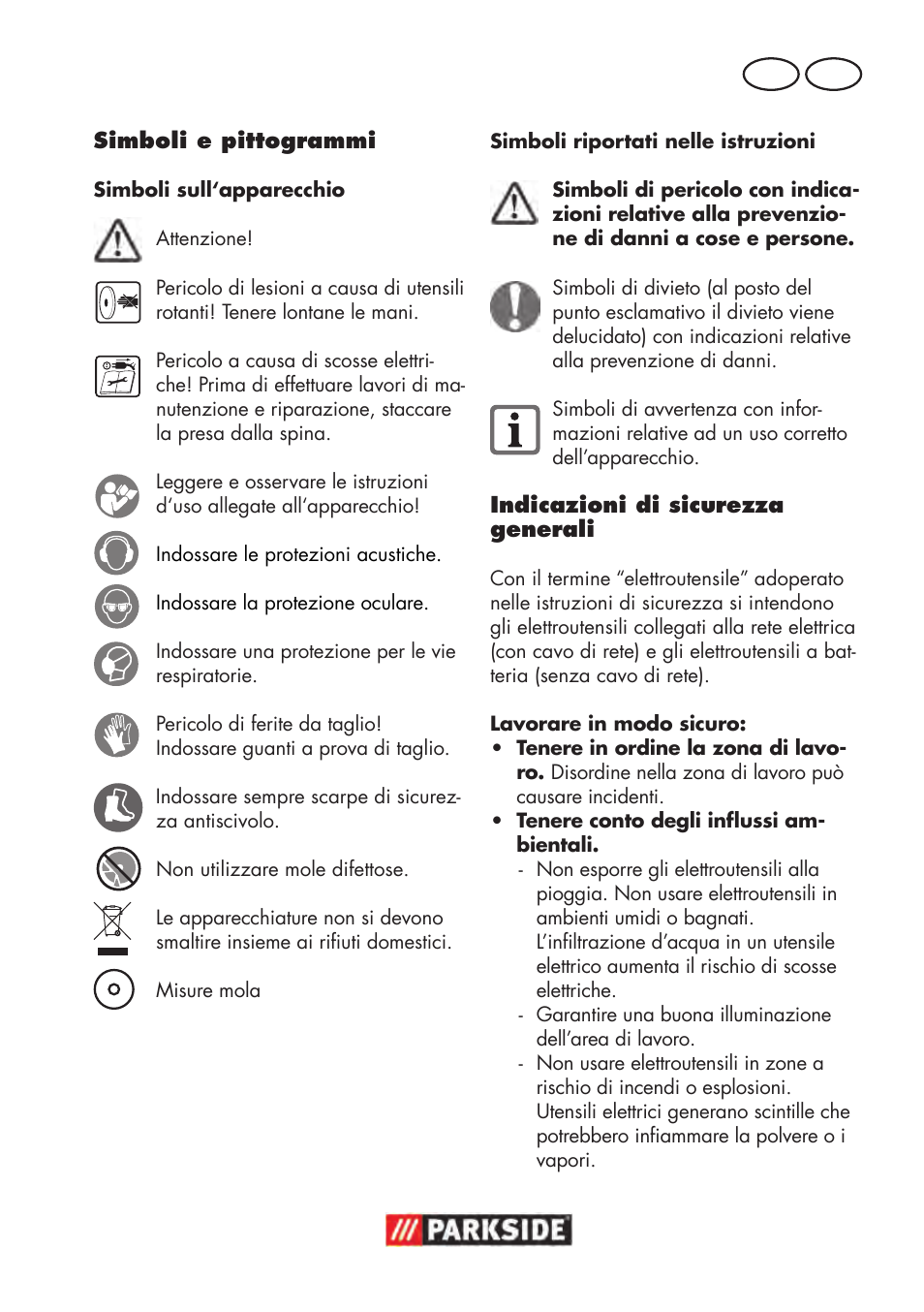 It mt | Parkside PDOS 200 B2 User Manual | Page 23 / 88