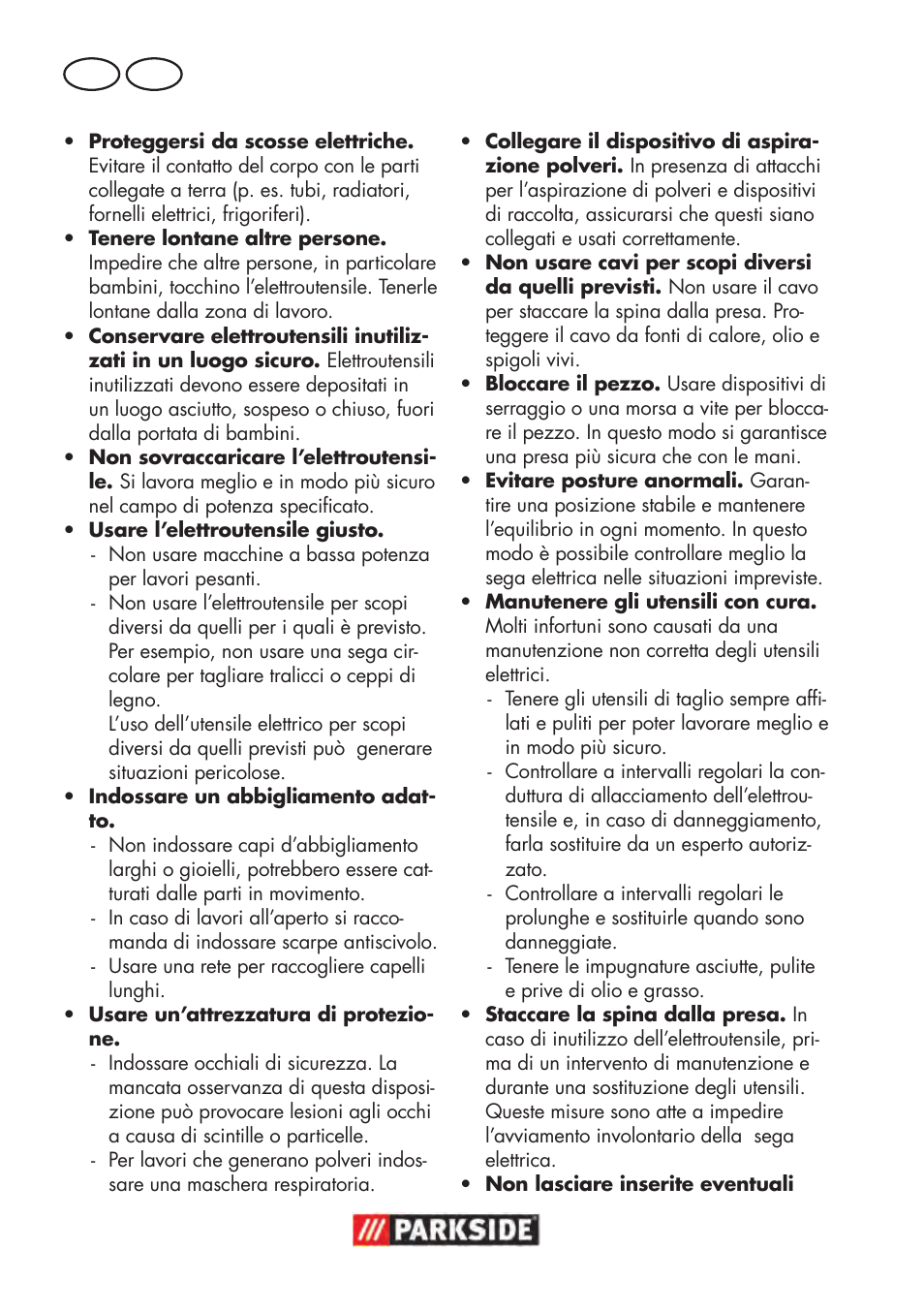 It mt | Parkside PDOS 200 B2 User Manual | Page 24 / 88