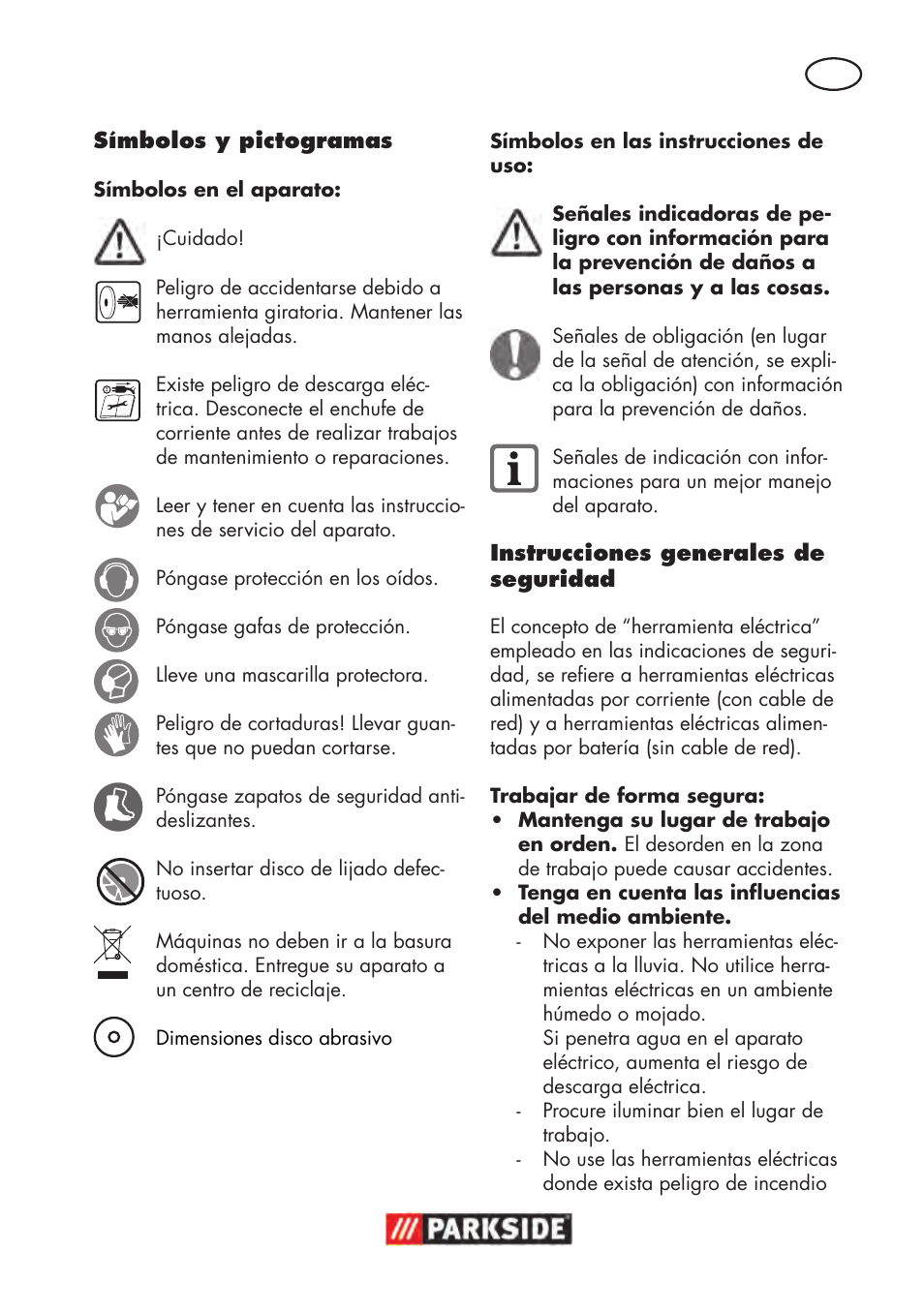 Parkside PDOS 200 B2 User Manual | Page 7 / 88